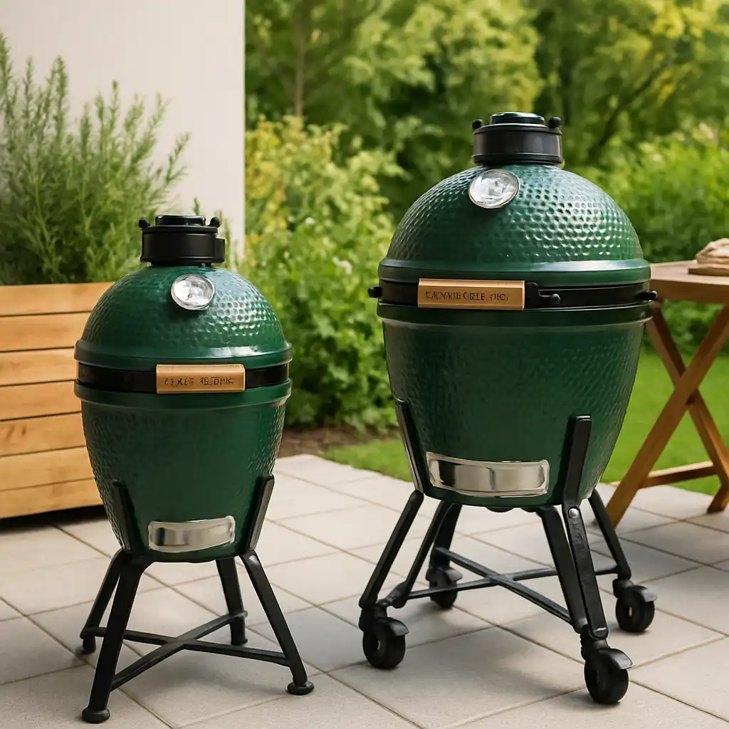 Pinza Per Griglia In Acciaio Inox 304, KAMaster Per Barbecue Kamado, Big Green Egg, Weber, Sollevagriglia Con Manico Antiscottatura Verde