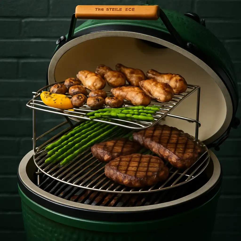 Griglia Sovrapponibile Big Green Egg XL: La Guida Definitiva 2026 per Raddoppiare Spazio e Creatività