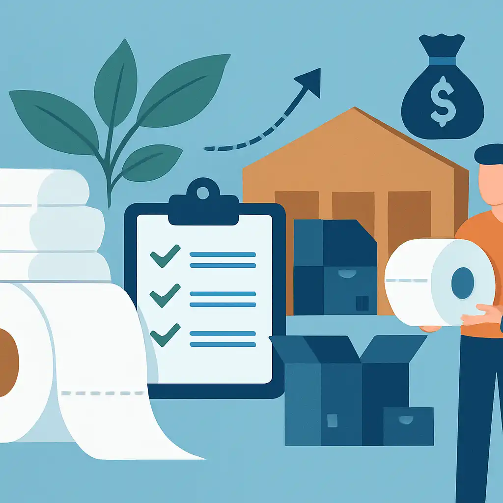 Guida Definitiva alla Fornitura di Carta Igienica per Grandi Aziende 2026: Risparmio, Sostenibilità e Gestione Magazzino con Paperdi e Lucart