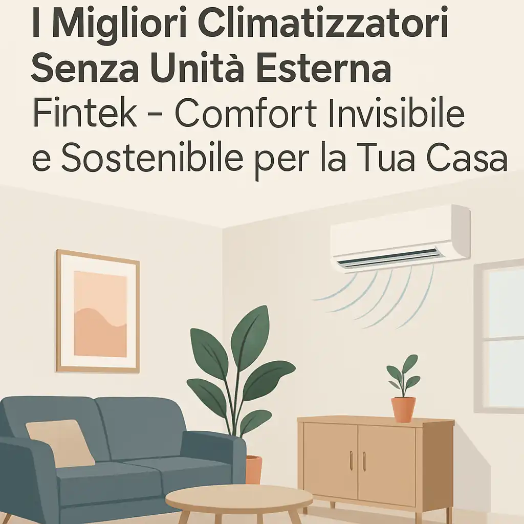 Guida 2026: I Migliori Climatizzatori Senza Unità Esterna Fintek - Comfort Invisibile e Sostenibile per la Tua Casa