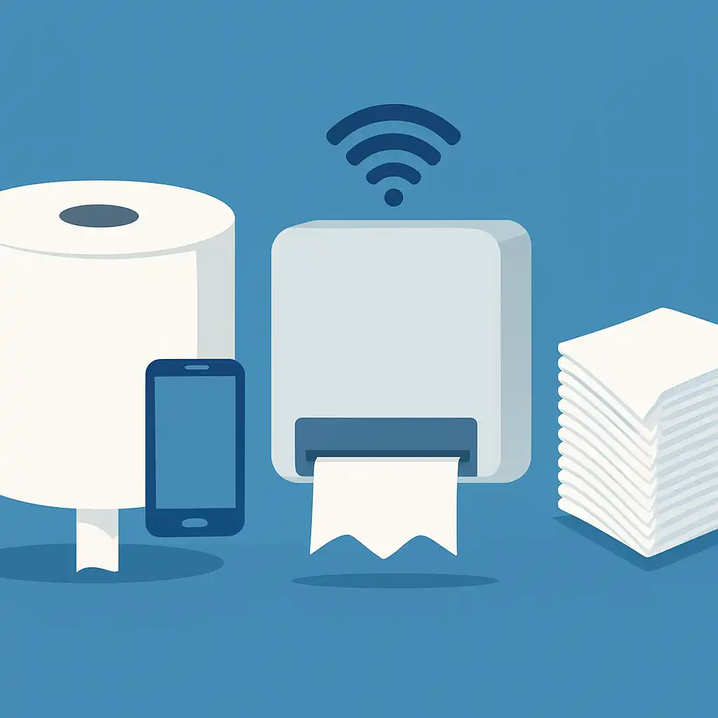 Guida Strategica 2026 all'Igiene Industriale: Ottimizzare i Consumi con Rotoli a Estrazione Centrale, Bobine Smart e Asciugamani a V