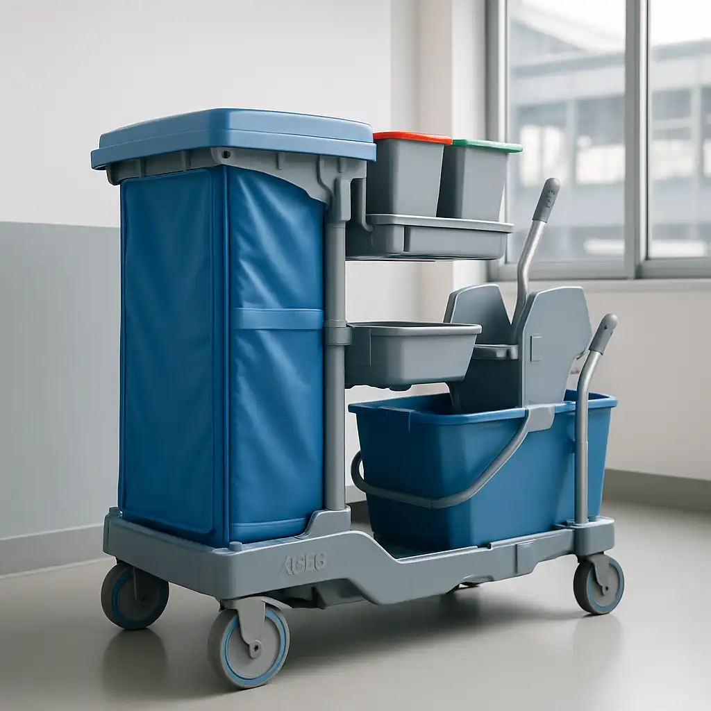 Guida Completa ai Carrelli Professionali Nick 2026: Efficienza, Ergonomia e Sostenibilità per l'Igiene Industriale