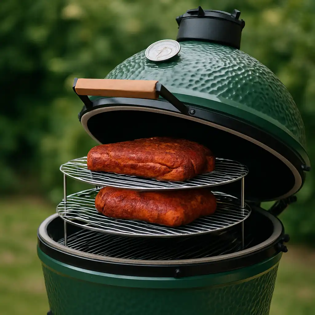 Rivoluzione Kamado 2026: Come Raddoppiare lo Spazio con la Griglia Sovrapponibile per Big Green Egg Large