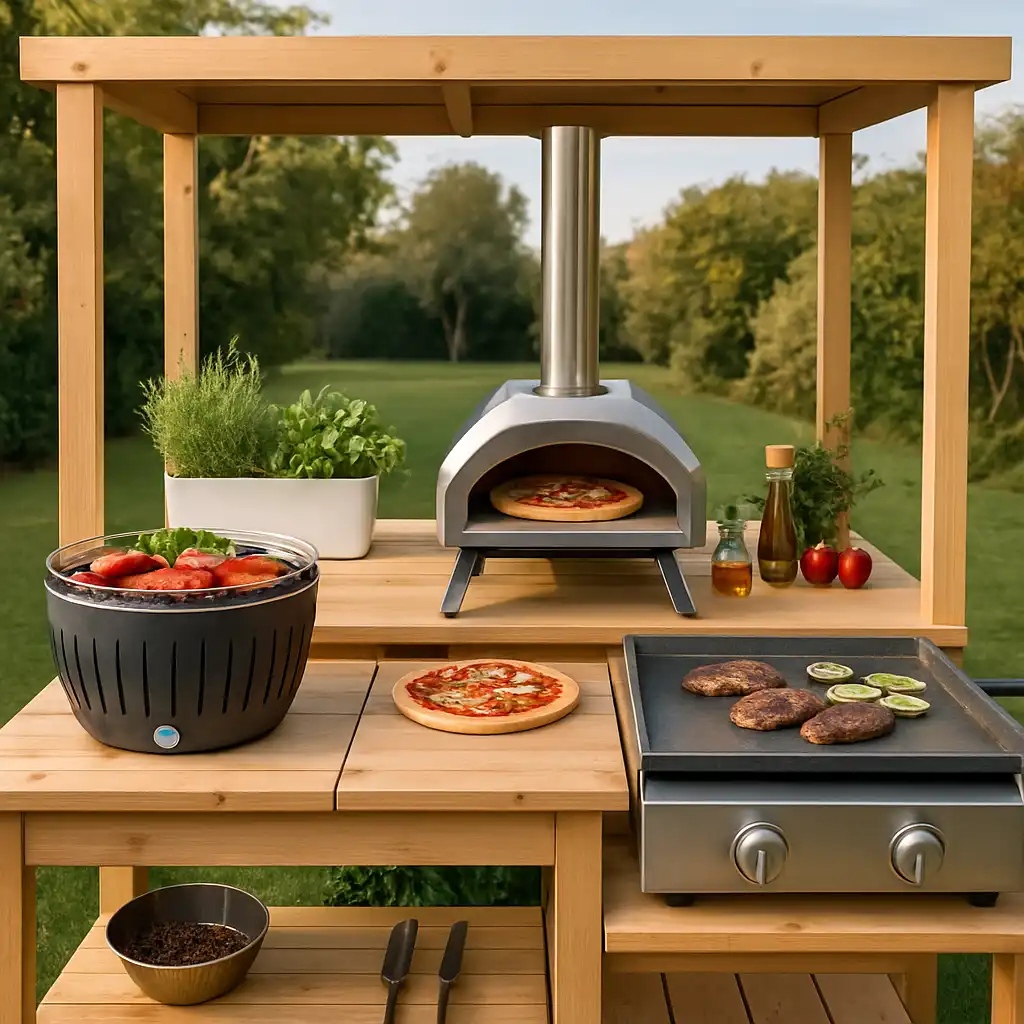 Cucina Outdoor 2026: La Guida Definitiva tra Barbecue LotusGrill, Forni Ooni e Fry Top in Pietra Ollare