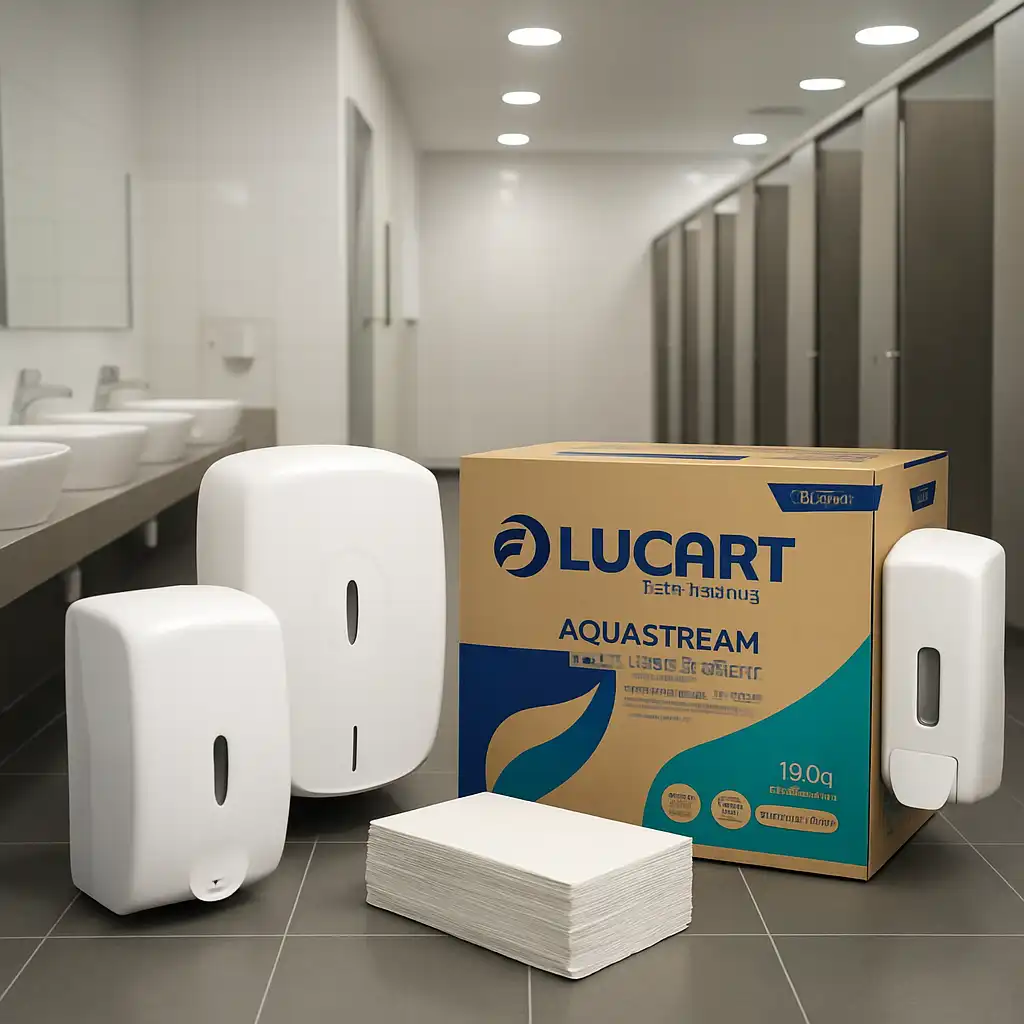 Guida Strategica Forniture Bagno 2026: Efficienza Lucart Aquastream e Qualità Monodi per Grandi Strutture