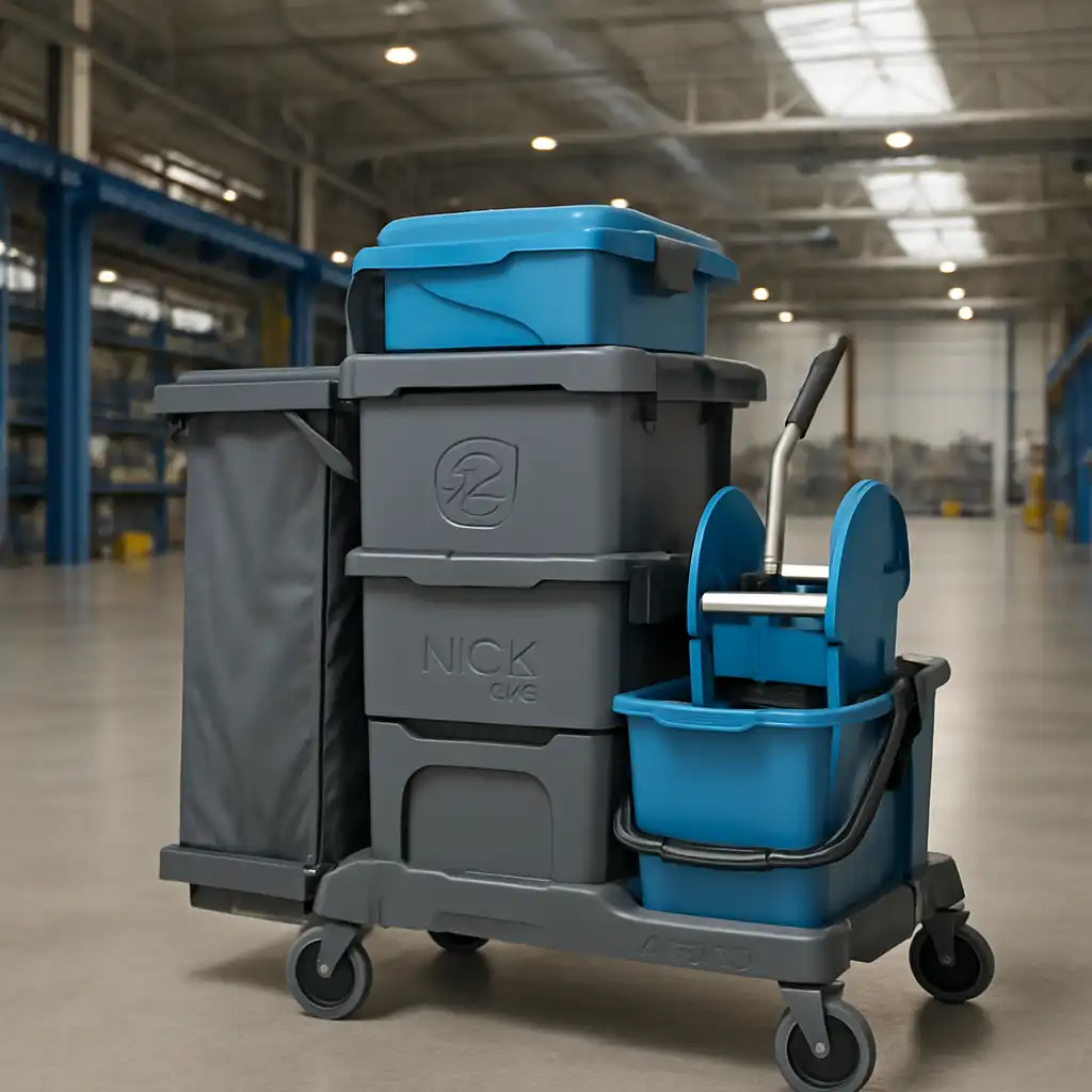 Guida Completa ai Carrelli Professionali Nick 2026: Efficienza, Ergonomia e Sostenibilità nella Pulizia Industriale