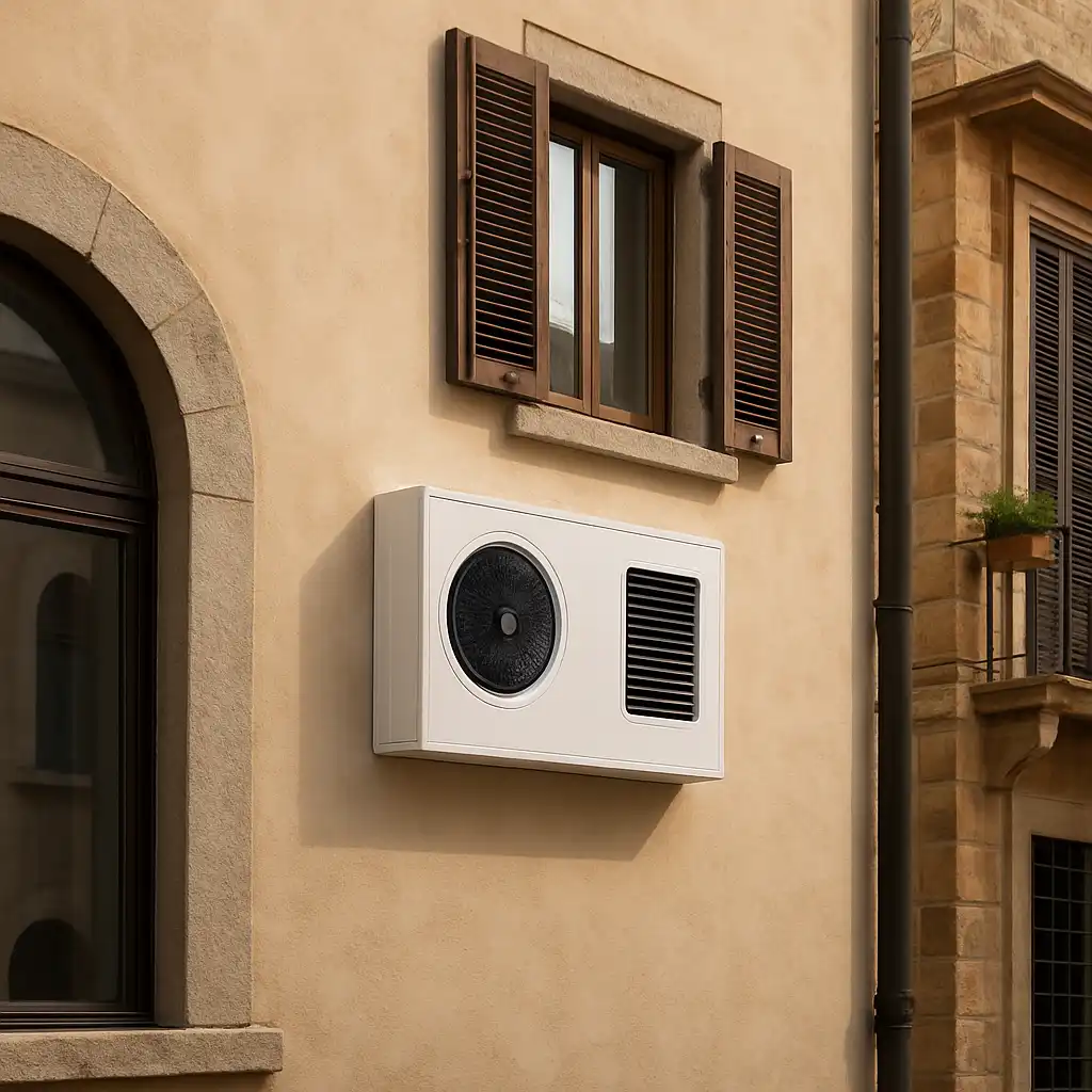 Climatizzazione Senza Unità Esterna: Guida Definitiva 2026 al Fintek Kyoto 9000 BTU per Centri Storici e Condomini