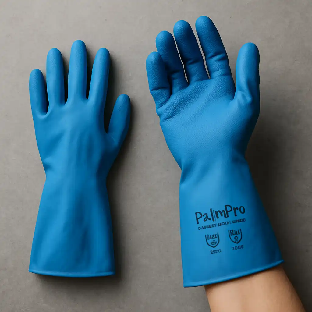 Guida Definitiva 2026 alla Protezione Chimica: Guanti in Lattice Riusabili PalmPro Chemical Safety