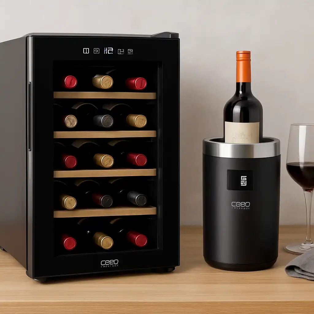Guida 2026 alla Conservazione Perfetta: Cantinetta WineExclusive 38 e Raffreddatore WineCase Deluxe di CASO Design