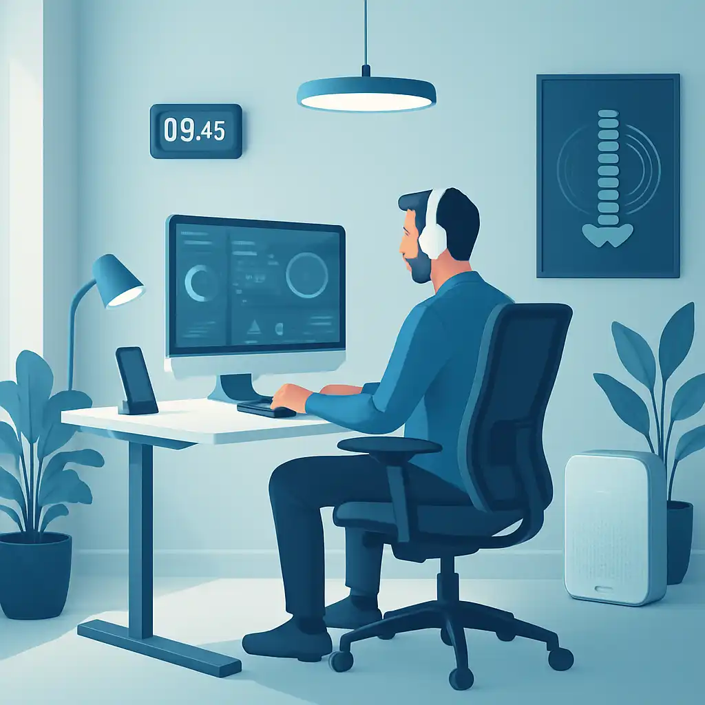 Rivoluzione Smart Working 2026: Guida Completa all'Ecosistema OpticFlow, ErgoBack e LuminaFlow