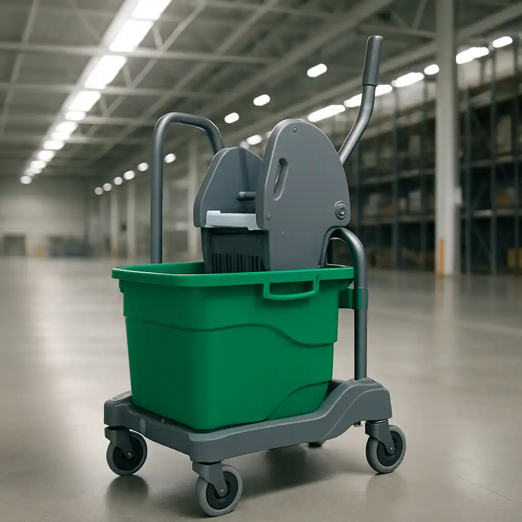 Carrello Professionale Nick Verde 25L: Guida 2026 all'Efficienza e all'Ergonomia nelle Pulizie Industriali
