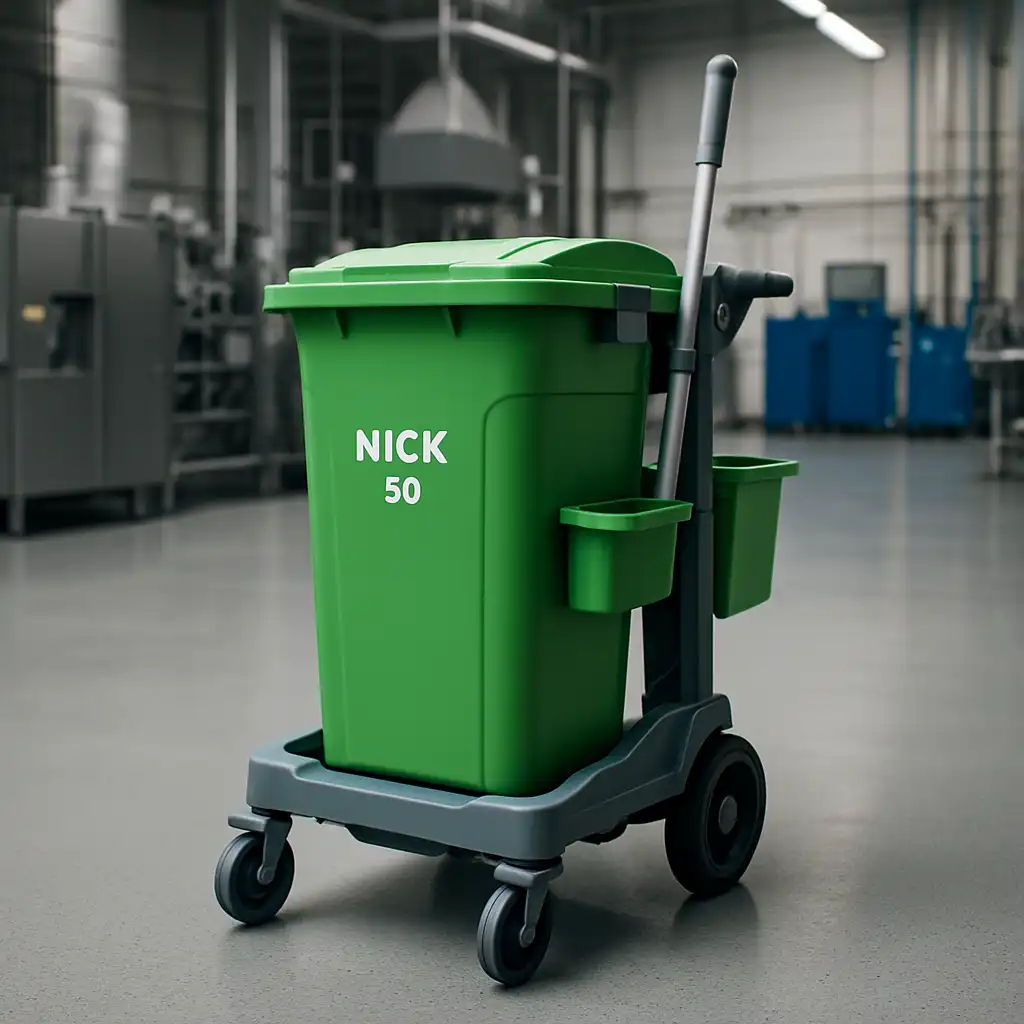 Carrello Professionale Nick Verde 50L: La Rivoluzione della Pulizia Industriale nel 2026 - Guida all'Acquisto e Uso Ottimale