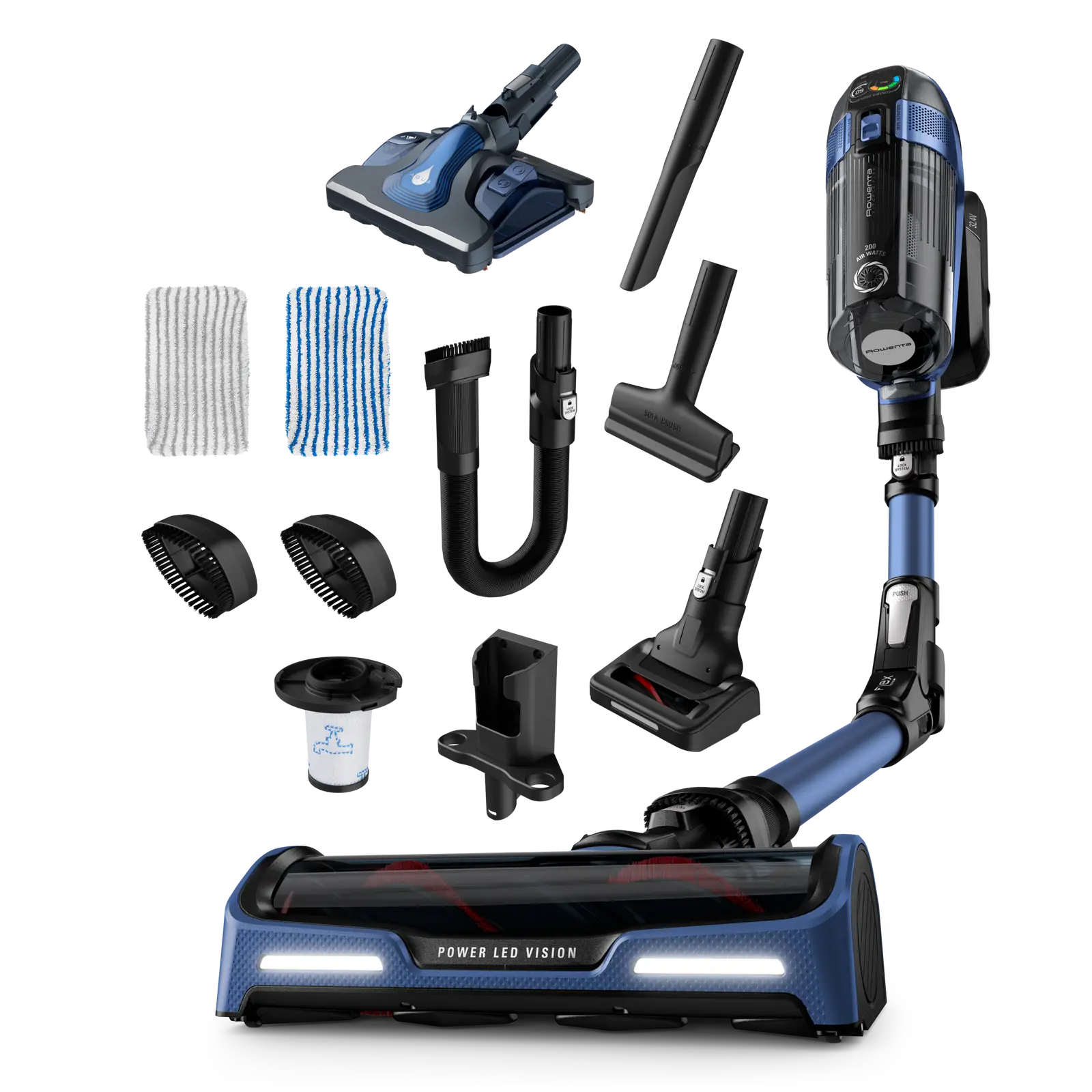 Ricambi e accessori Scopa elettrica Rowenta X-Force Flex 14.60 Aqua - RH9990WO