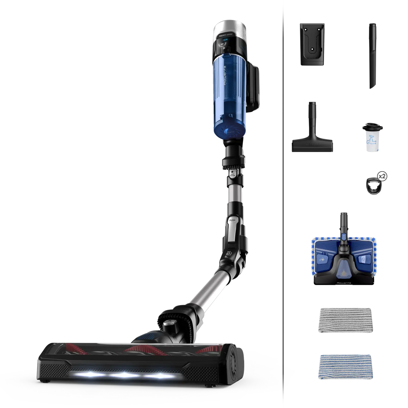 Ricambi e accessori Scopa elettrica Rowenta X-Force Flex 9.60 Aqua - RH20C0WO