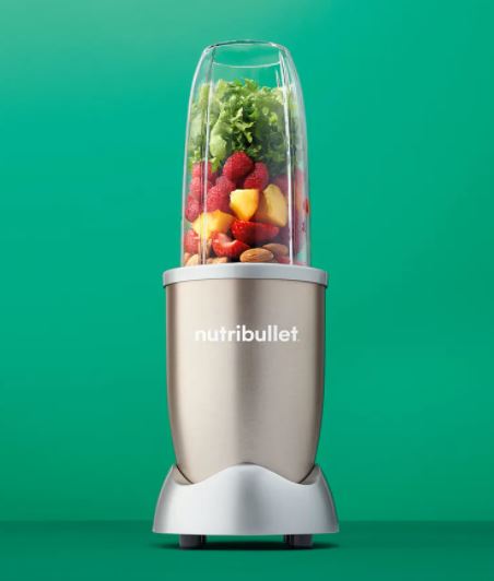 Ricambi e accessori Tritatutto Nutribullet PRO 900W CHAMPAGNE 9PC NB907CP