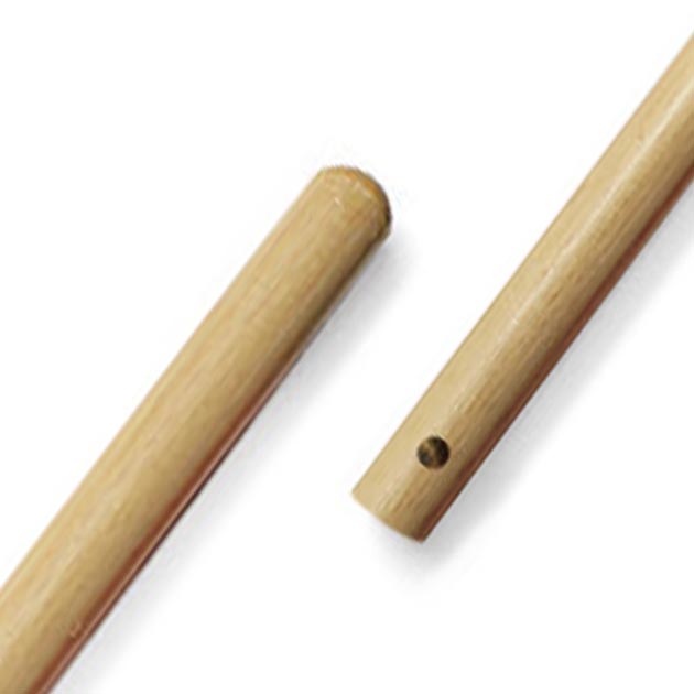Manico in legno per scopa Mery da 145 cm.