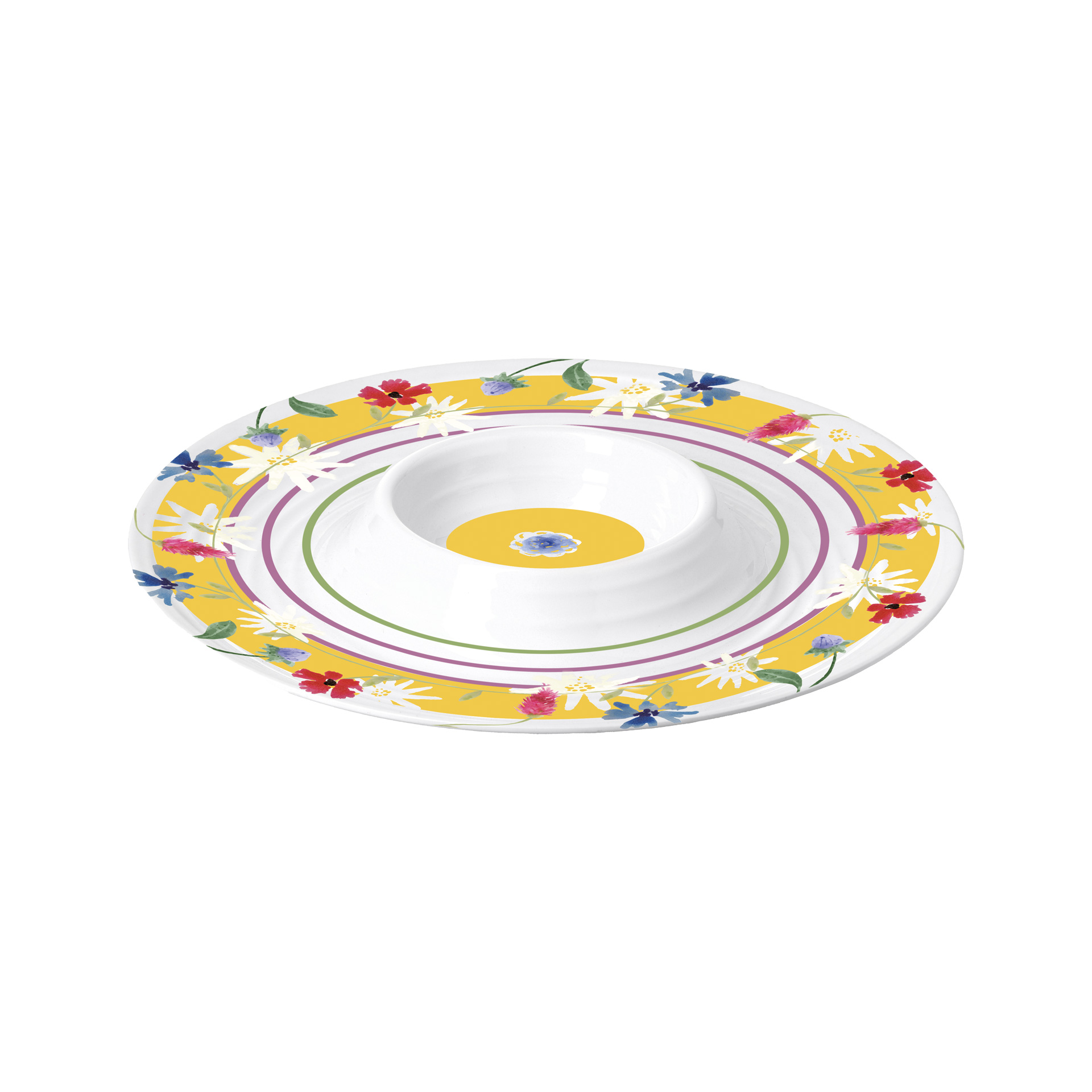 Antipastiera Ø 36 x h 3,8 cm - Floreal