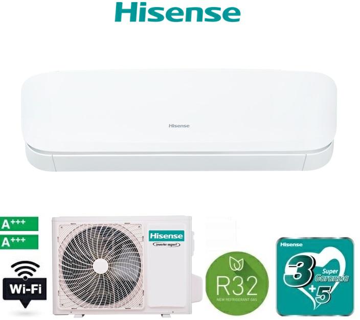 HISENSE CONDIZION. 9000BTU A+++/A+++ FRESH AIR WIFI QJ25XJ3AG/QE25XV2XW