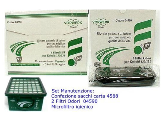 Set farfalla per Folletto VK 130 - VK 131