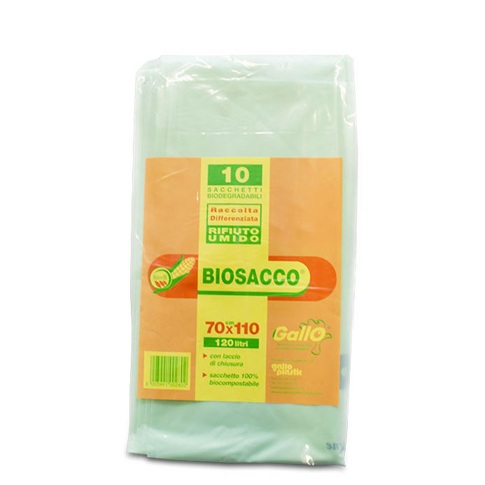 Confezione 10 sacchi per umido da 70x110 cm