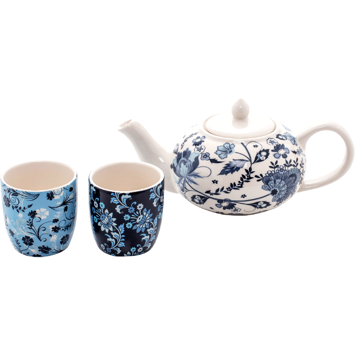 Set tè (1 teiera, 2 bicchierini) teiera 300 ml, bicchierini 80 ml - Kyoto