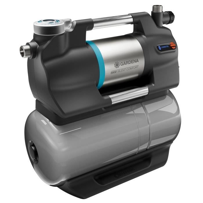 Gruppo booster - GARDENA - 5600 SilentComfort - Potenza 900 W - Portata max 5600 l/h