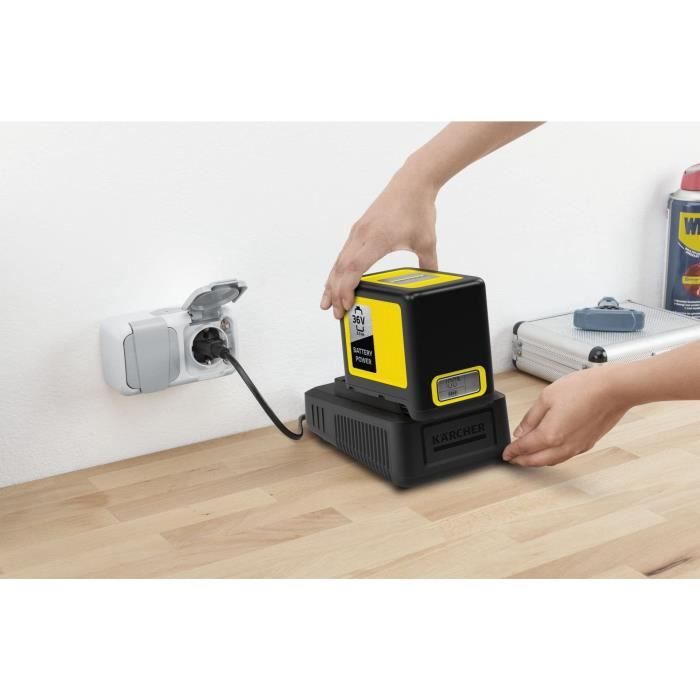 Kit batterie KARCHER Power 36V / 5 Ah + caricatore rapido