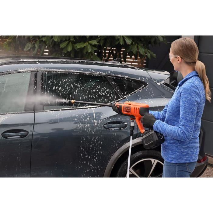Idropulitrice BLACK + DECKER BCPC18B-XJ 18V LITHIUM a batteria 24 bar - Senza batteria