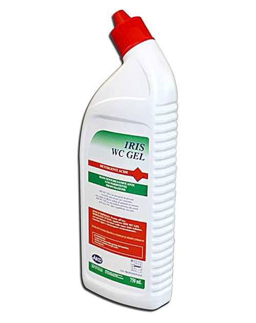 Iris WC Gel Detergente acido manutentore sanificante e deodorante per WC