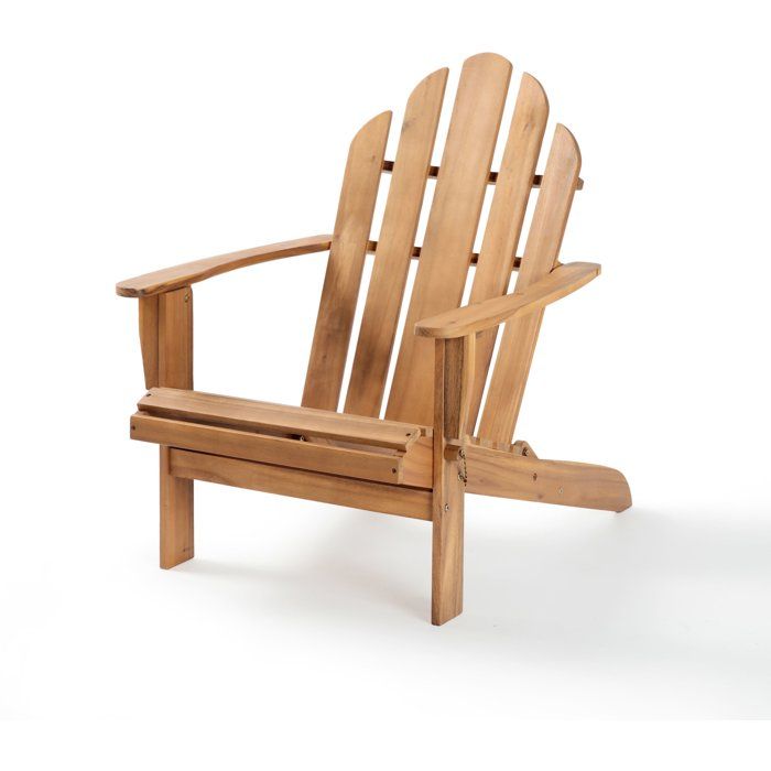 Sedia da giardino reclinabile in acacia FSC - 72,5 x 89,5 x H.94 cm