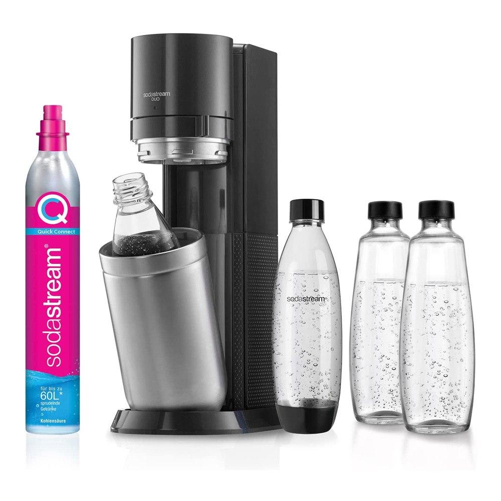 Gasatore Sodastream Duo Nero Megapack offerte online al miglior prezzo