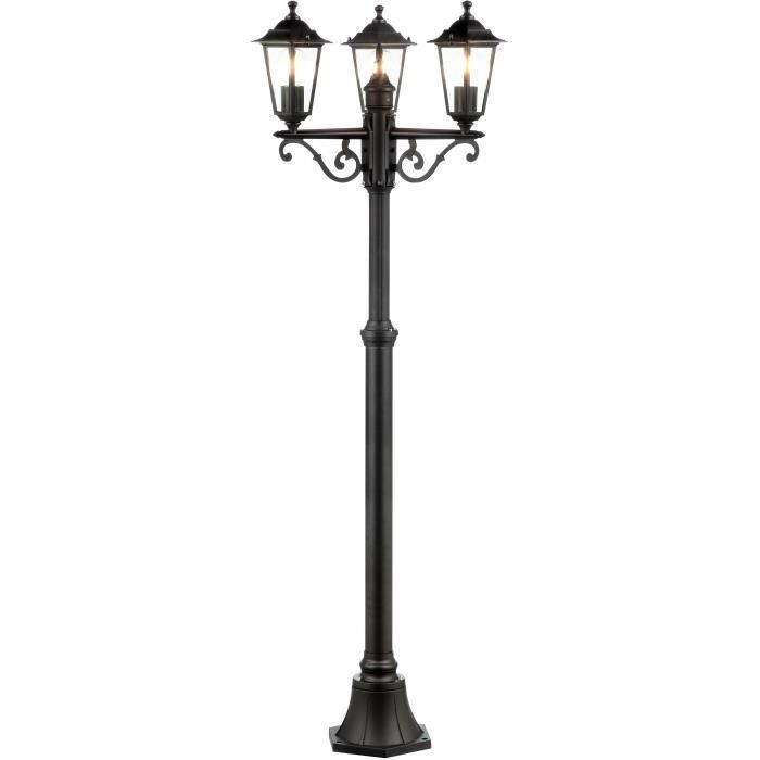 Carleen Outdoor Lamp 3L, nero, E27 max 60w, lampadina non incluso
