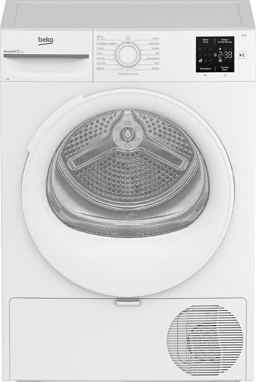 Asciugatrice slim 7 kg Beko INVERTER D BMT73EW