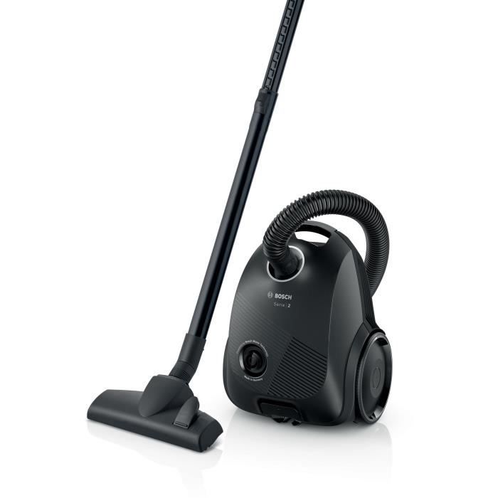 BOSCH GL20S Nero - Aspirapolvere con sacco - 600 W - Livello sonoro 80 dB
