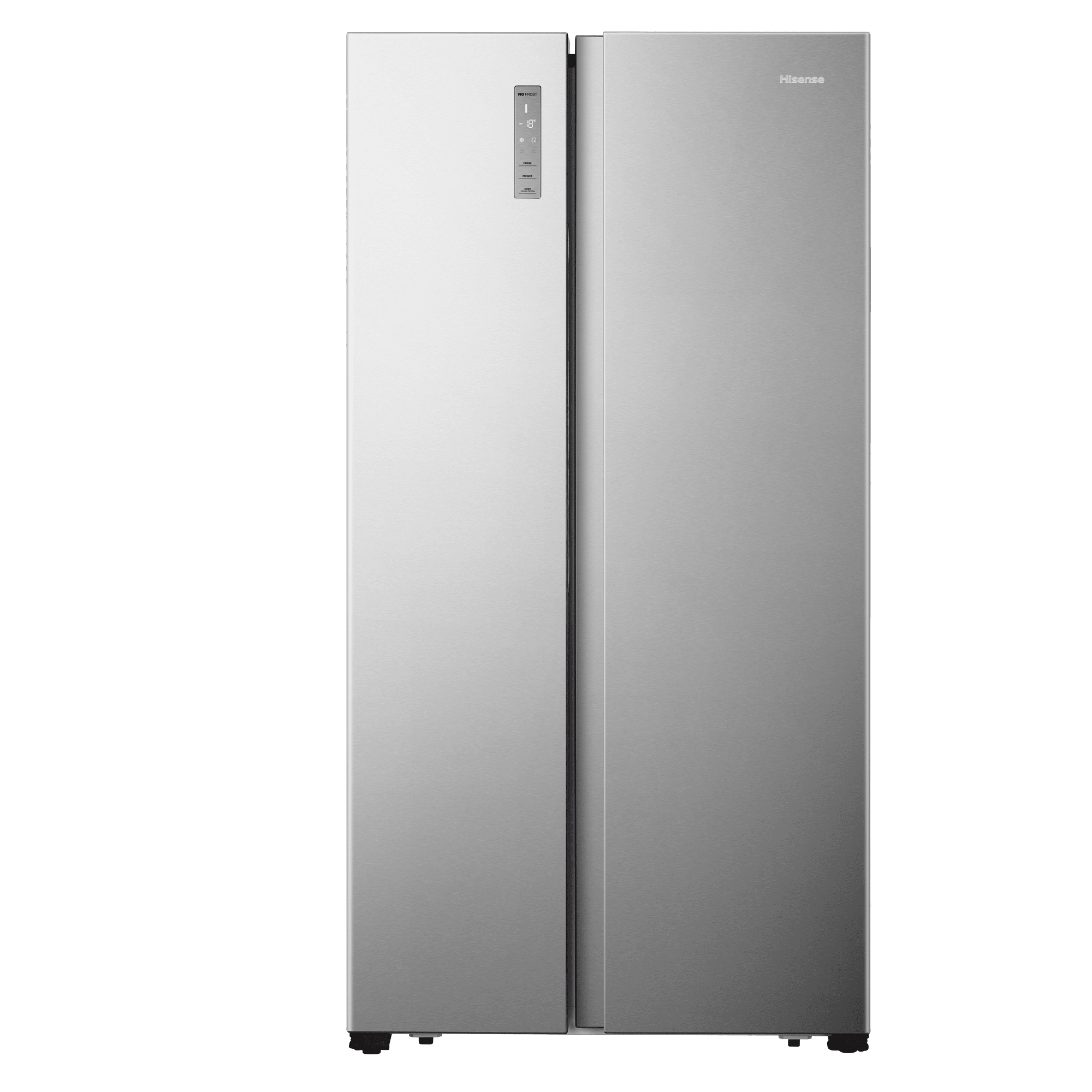 Frigorifero no frost Hisense 662 LT F 91CM SILVER RS677N4AIF