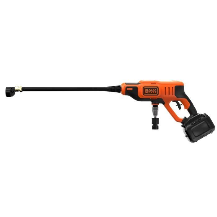 Idropulitrice BLACK + DECKER BCPC18B-XJ 18V LITHIUM a batteria 24 bar - Senza batteria