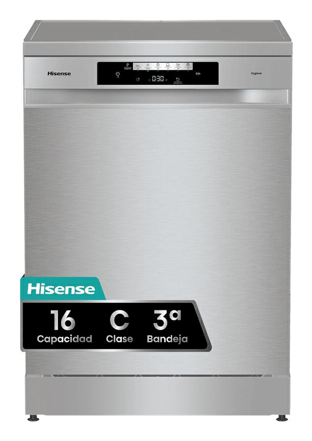 HISENSE LAVASTOVIGLIE LIBERA INSTALLAZIONE 16COPERTI SILVER HS643C90X