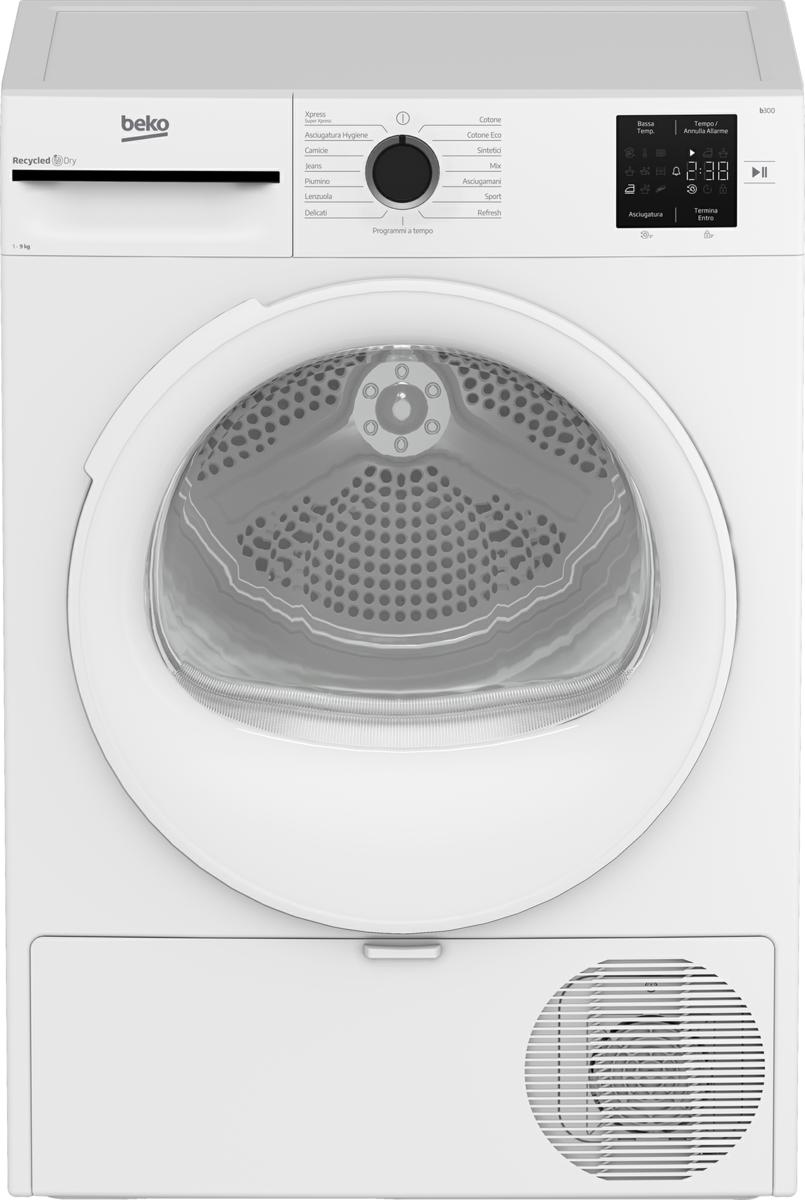 Asciugatrice 9 kg Beko BMT93EW