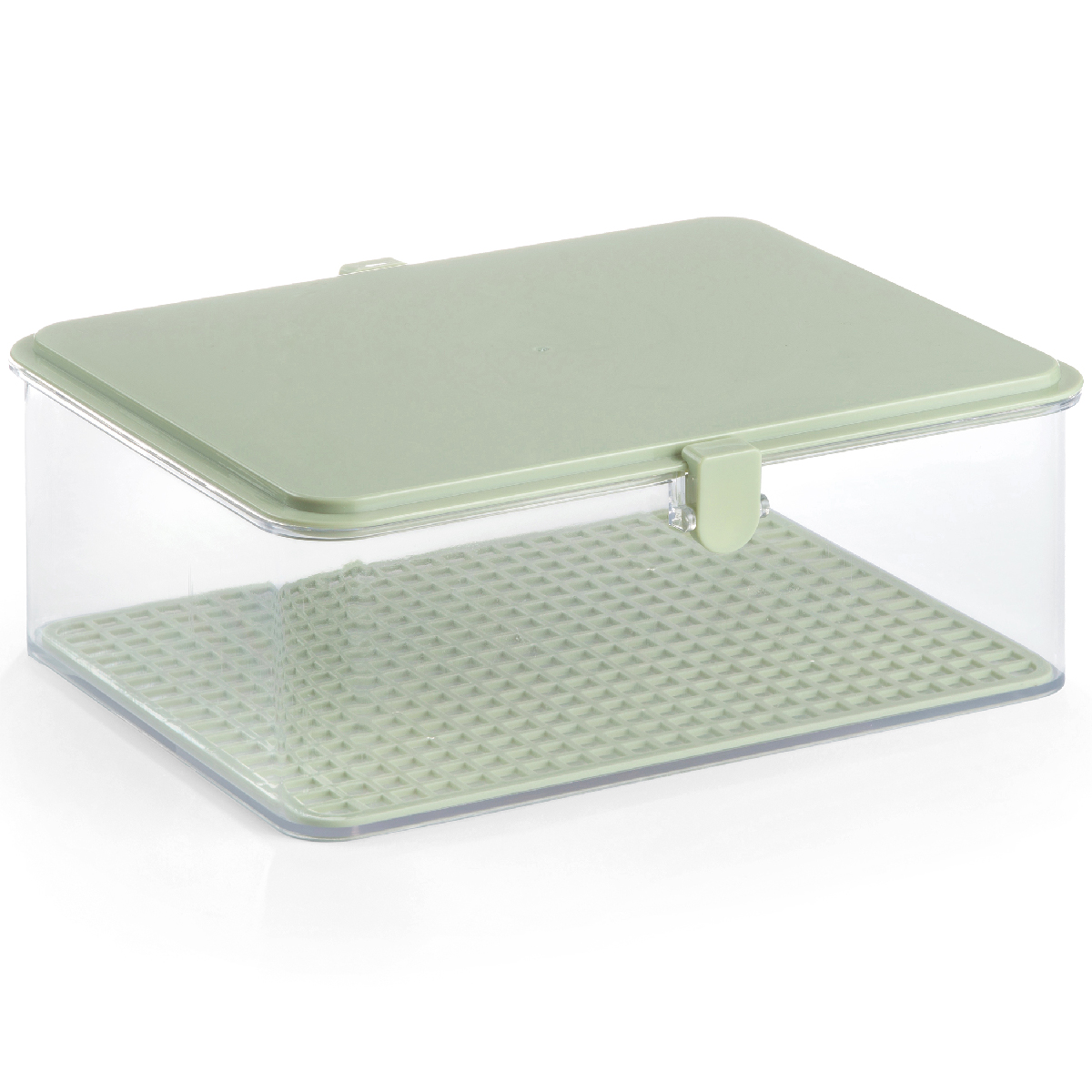 Contenitore salva sapori/vassoio servintavola in ABS e policarbonato 22 x 16 x h 10 cm - Degustibus