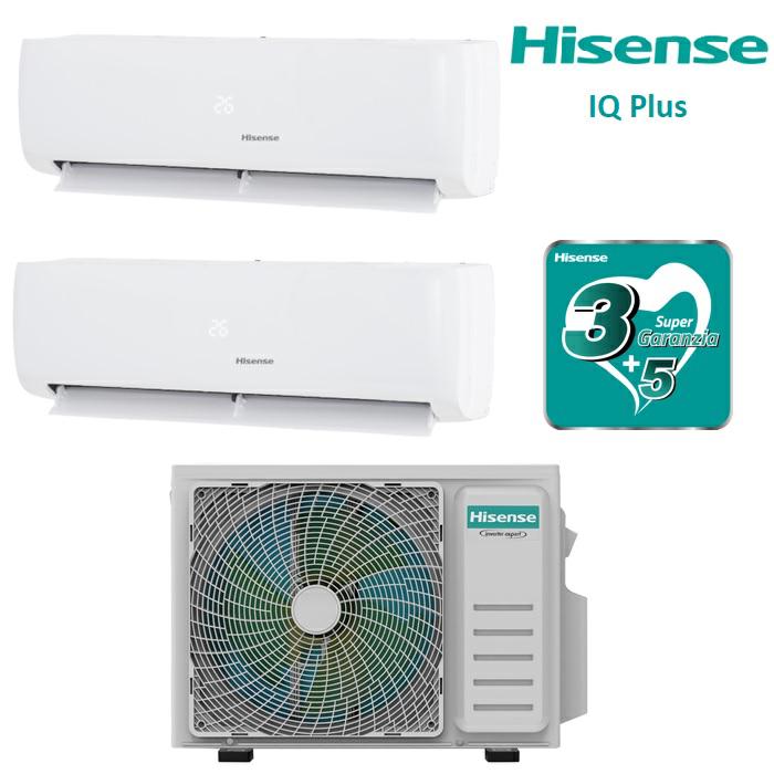 Condizionatore dual split 9000+9000 btu Hisense iQPLUS WIFI A++/A+ CJMR0902G/CJMR0902G