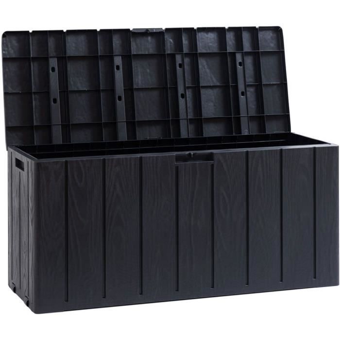 Box da giardino BRAVO - Resina - Capacità 270 L - Antracite
