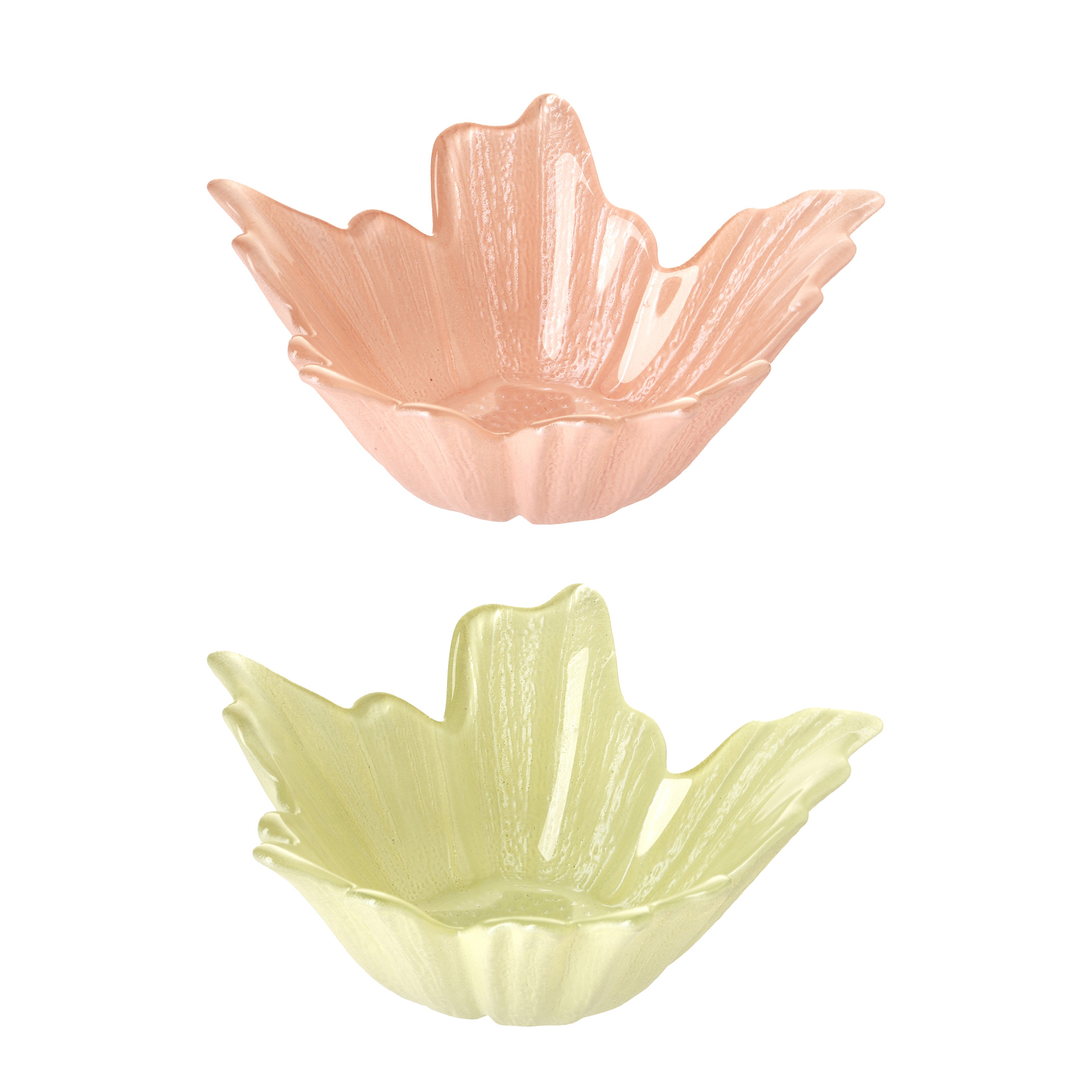 Set 2 porta tealight Ø 12 cm - Petali