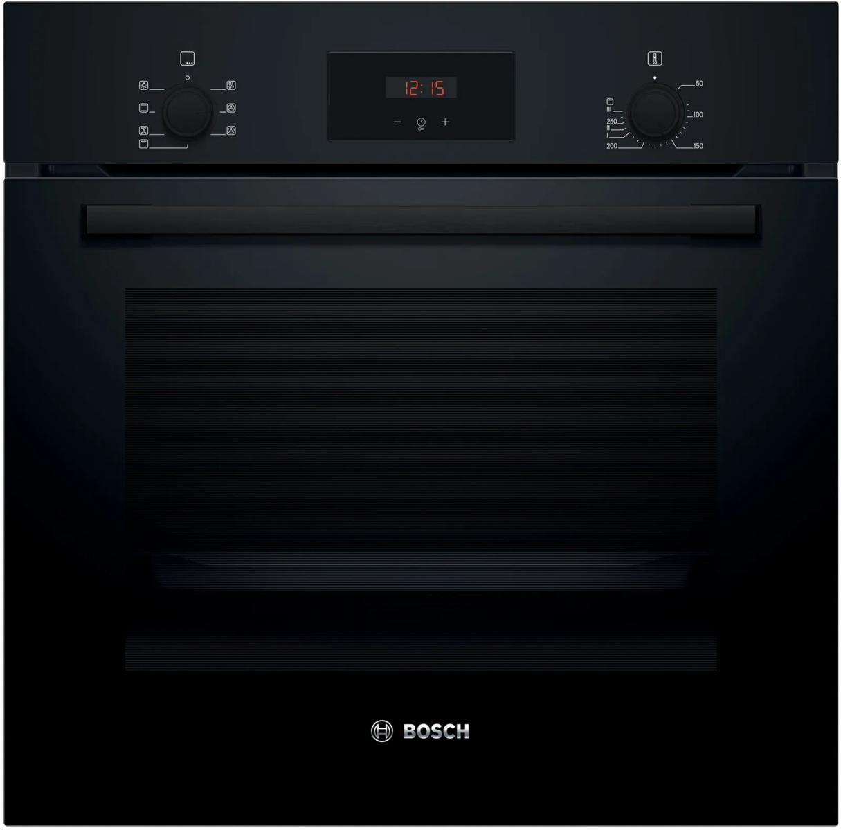 BOSCH FORNO INCASSO STATICO VENTILATO 60CM NERO HBF133BA1