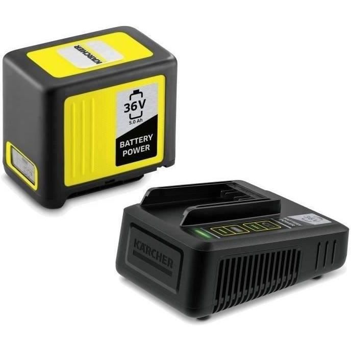 Kit batterie KARCHER Power 36V / 5 Ah + caricatore rapido