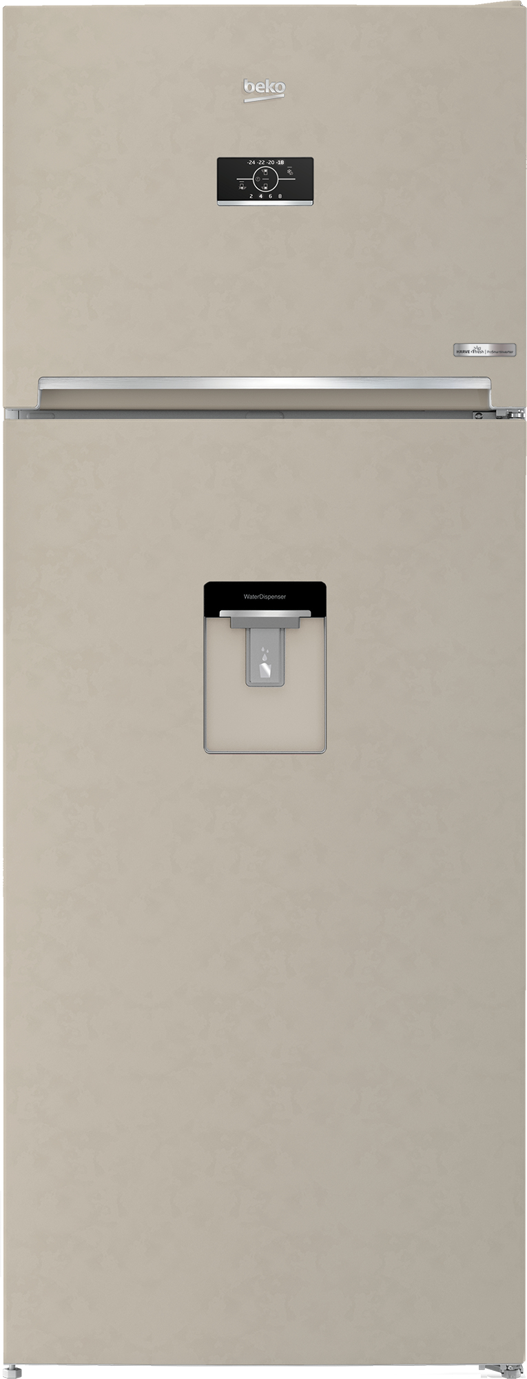 Frigorifero doppia porta Beko no frost 455LT 70CM BEIGE RDNE455E40DBN
