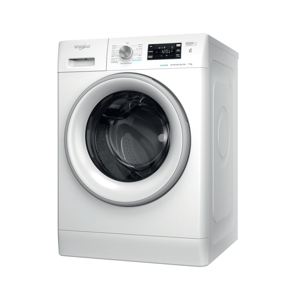 Lavatrice 7 kg Whirlpool INVERTER VAPORE A 1400 GIRI FFB 7469 SV IT