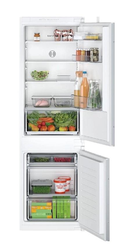 BOSCH FRIGO INCASSO COMBINATO LOW FROST 267LT E BIANCO KIV865SE0