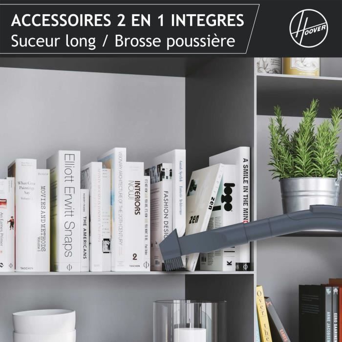 Aspirapolvere senza sacco - HOOVER BR21HM - 700 W - Cassetta: 2 L - 78 dBA