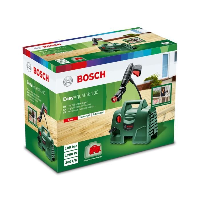 Idropulitrice BOSCH EasyAquatak 100-100 bar - 1200 W.
