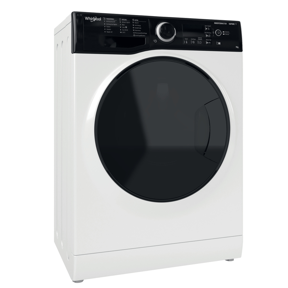Lavatrice slim 7 kg Whirlpool INVERTER VAPORE B 1200 GIRI WSB 725 D IT